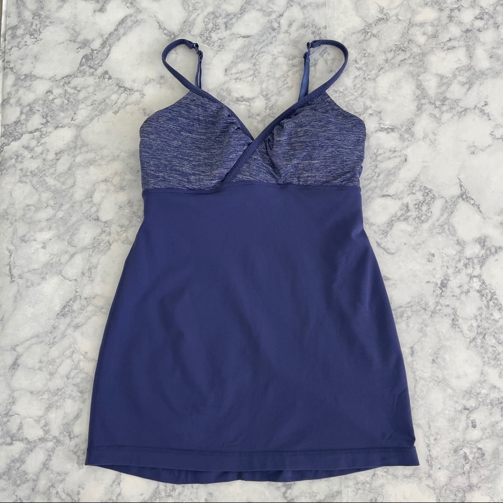 LULULEMON Athletic Purple Violet Gym Yoga Run Tank Top 8